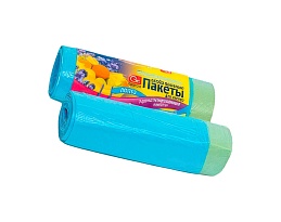 Мешки для мусора 35 л, ароматизированные, Морской Бриз, голубые, в рулоне 10 шт., ПНД, 12 мкм, 560х530 мм, GRIFON Aroma, 101-080 M в Рязани