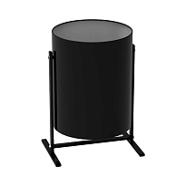 Урна металлическая уличная, Титан, 25 л, цвет черный в Рязани