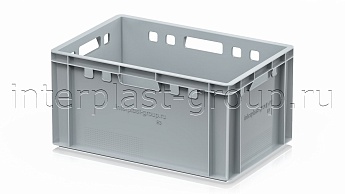 Ящик для мяса и колбасных изделий Е-3 серый в Рязани