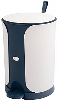 Контейнер для мусора Sтилъ с педалью 11 л синий 11 синий в Рязани Контейнер для мусора Sтилъ с педалью 11 л синий 11 синий в Рязани