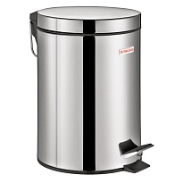Ведро-контейнер для мусора (урна) с педалью LAIMA Classic, 3 л, со съемным внутренним ведром в Рязани