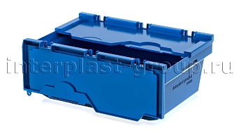 Вкладываемый контейнер KVR 6422 усиленный с распашной крышкой в Рязани Вкладываемый контейнер KVR 6422 усиленный с распашной крышкой в Рязани