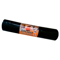 Мешки для мусора 480 л, черные, в рулоне 5 шт., ПВД, 65 мкм, 1700х1300 мм, Концепция Быта Профи, 603735 в Рязани Мешки для мусора 480 л, черные, в рулоне 5 шт., ПВД, 65 мкм, 1700х1300 мм, Концепция Быта Профи, 603735 в Рязани