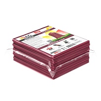 Мешки для мусора 160 л, бордовые, в пачке 10 шт., ПВД, 40 мкм, 900х1100 мм, i-Bag в Рязани